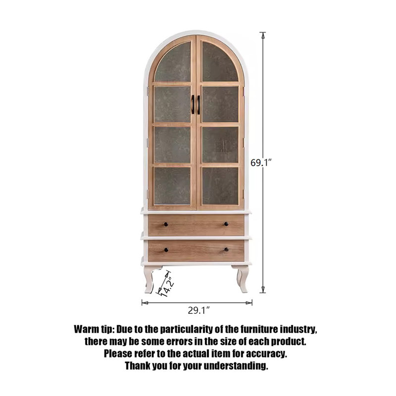 Armoire de rangement Classic Classic, Brun / Blanc
