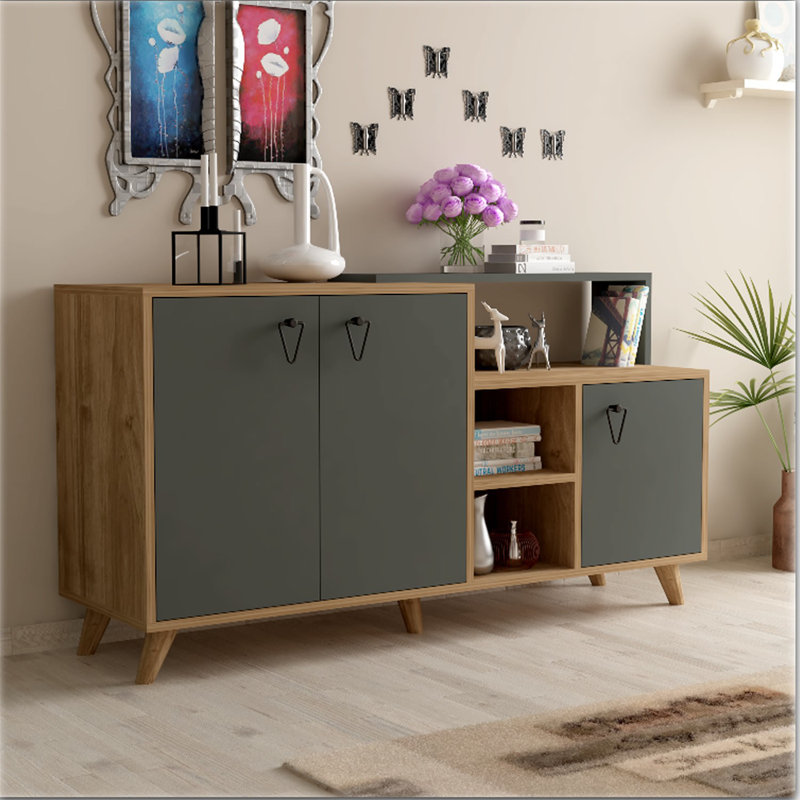 Buffet de 56,3 po de largeur Ahanu