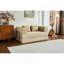 Canapé-lit convertible 59 avec oreiller cylindrique, matelas pliant en velours côtelé avec cadre fixe, canapé de sol pour salon ou chambre.