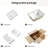 16 Inch Undermount Bathroom Sink, White Porcelain Basin, Withstand Acid And Alkaline, Easy To Clean, 1.77" Drain Hole Rectangle Vanity Sink Inch, Milk White, High - Temperature Fired, Smooth Surface,