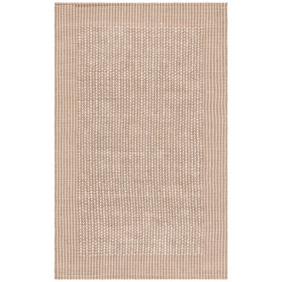 Erroll Pollux Hand Loomed Jute Ivory/Beige Area Rug