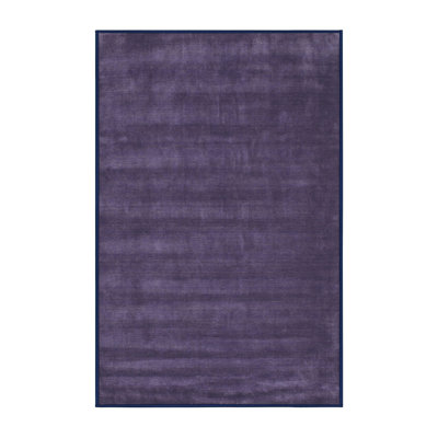 Tapis de zone mauve contemporaine