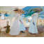 Under The Awning, Zarauz by Joaquín Sorolla Y Bastida - Wrapped Canvas Print-328658107