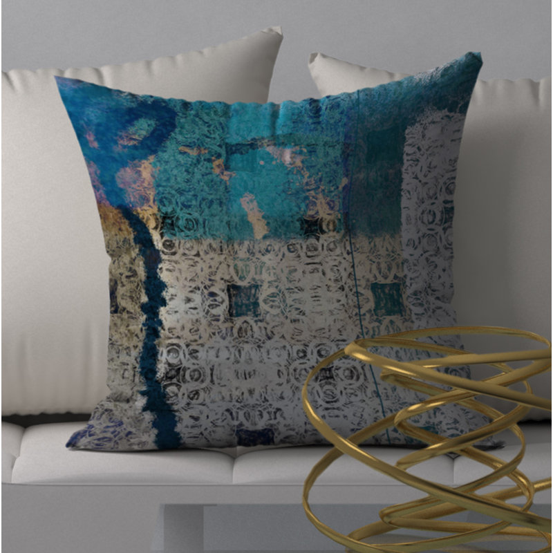 Housse de coussin et insert de coussin carré VIP sensationnel, 20 po x 20 po