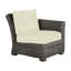 Canapé modulaire rustique tissé à droite - gris ardoise-254546184-254574244-147313146