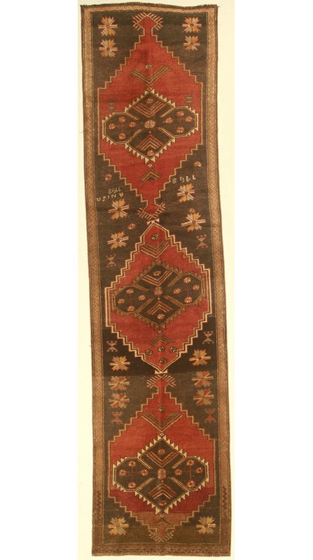 Handmade Cotton and Wool Oriental Area Rug