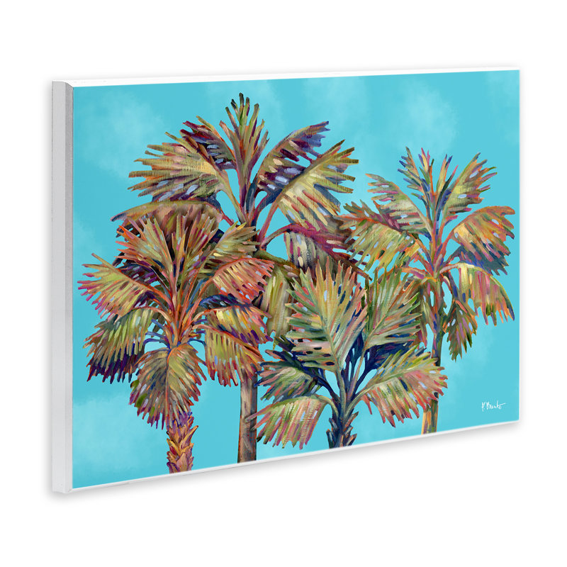  «Bondi Beach Palms» par Paul Brent, H 10 po x l 15 po