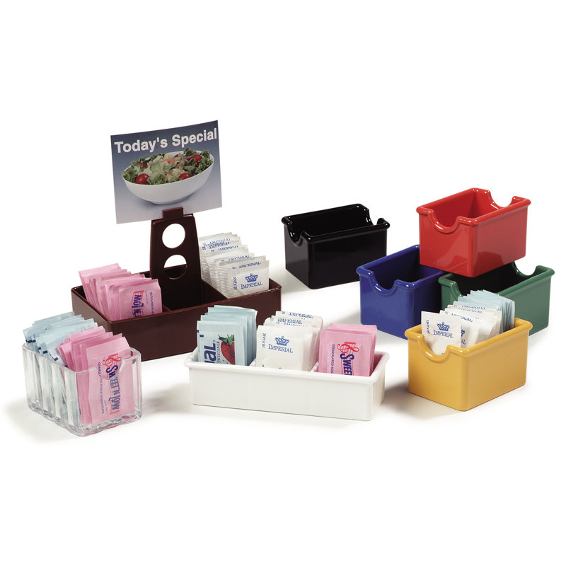 Sugar Packet Caddy, Black