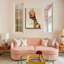 Fashion Girl Martini Hand Painting Decor Pictures African American Goblet Bar Cart.-1319804493