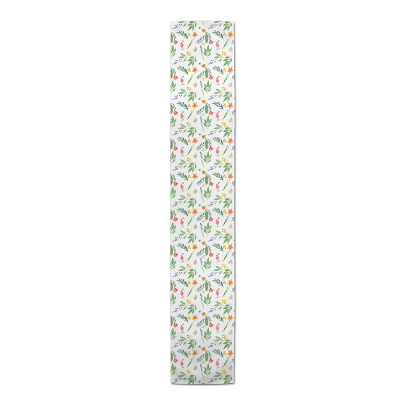 Spring Flower Bunches Table Runner, 72" L x 16" W