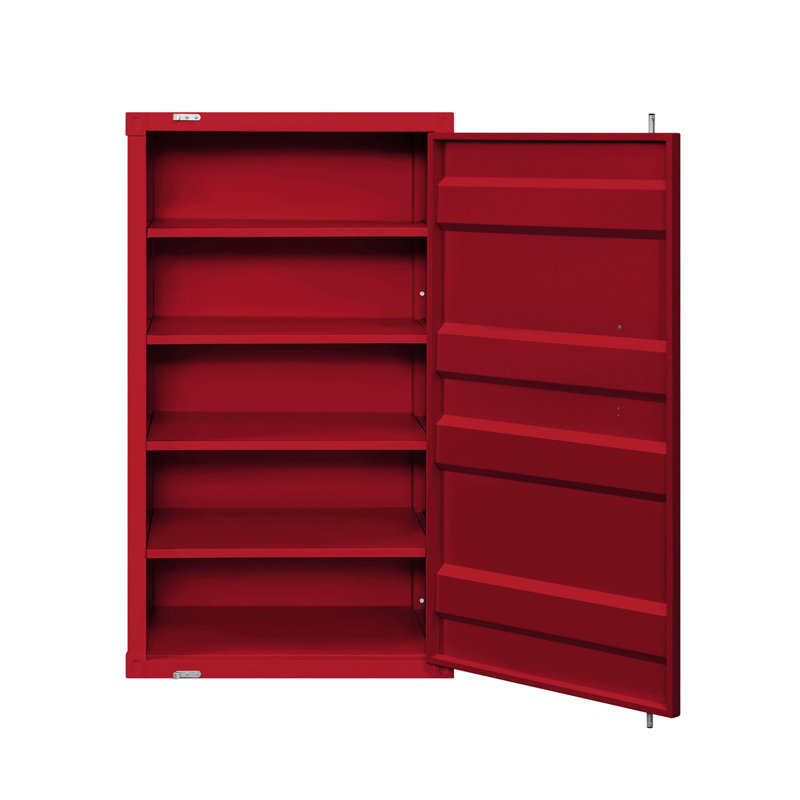 Metal Accent Chest, Red