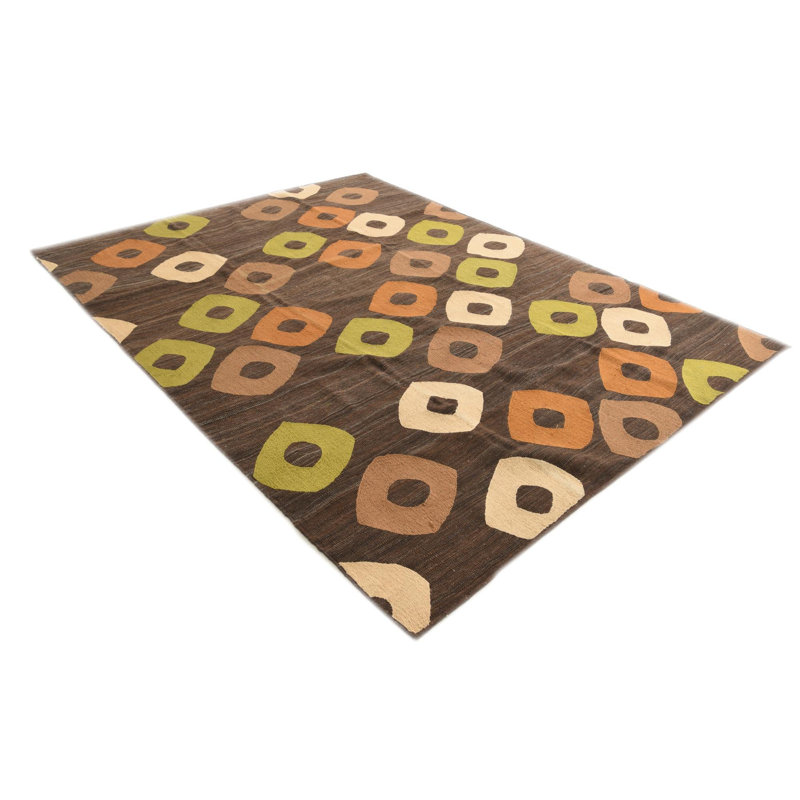 Tapis brun foncé Ivey