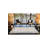 Gray Framed Patterned Decorative And Woven Based Washable Carpet-1584584315