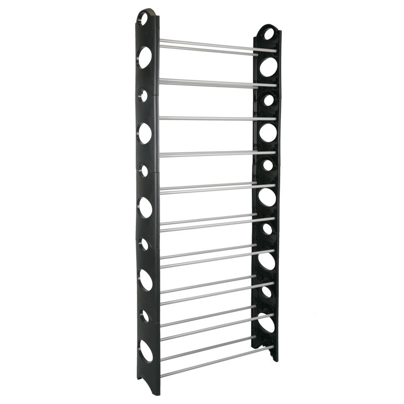 30 Pair Stackable Shoe Rack