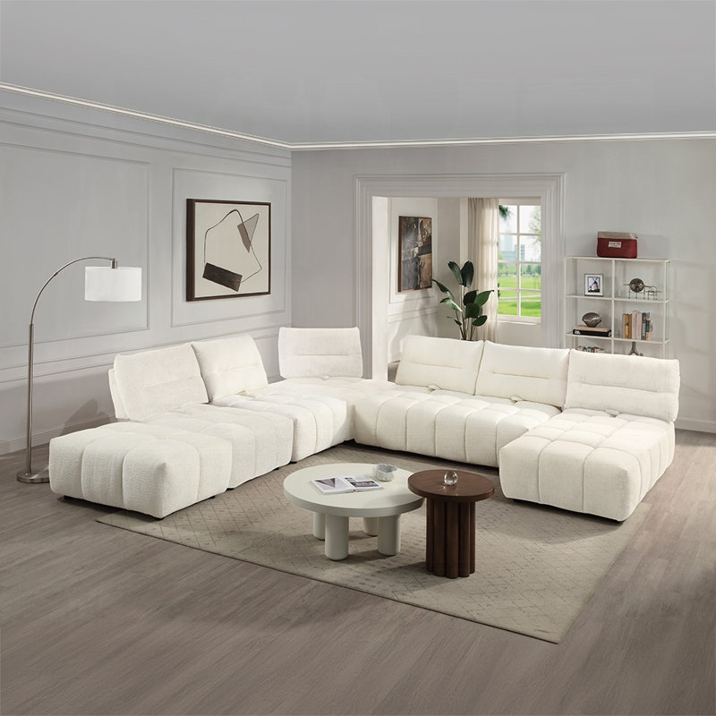 Repose-pieds Sahara, Acier inoxydable, Boucle - beige