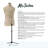 Drtiz Mr. Tailor Adjustable Male Form