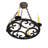 20" Wide Ashley 4 Light Chandelier