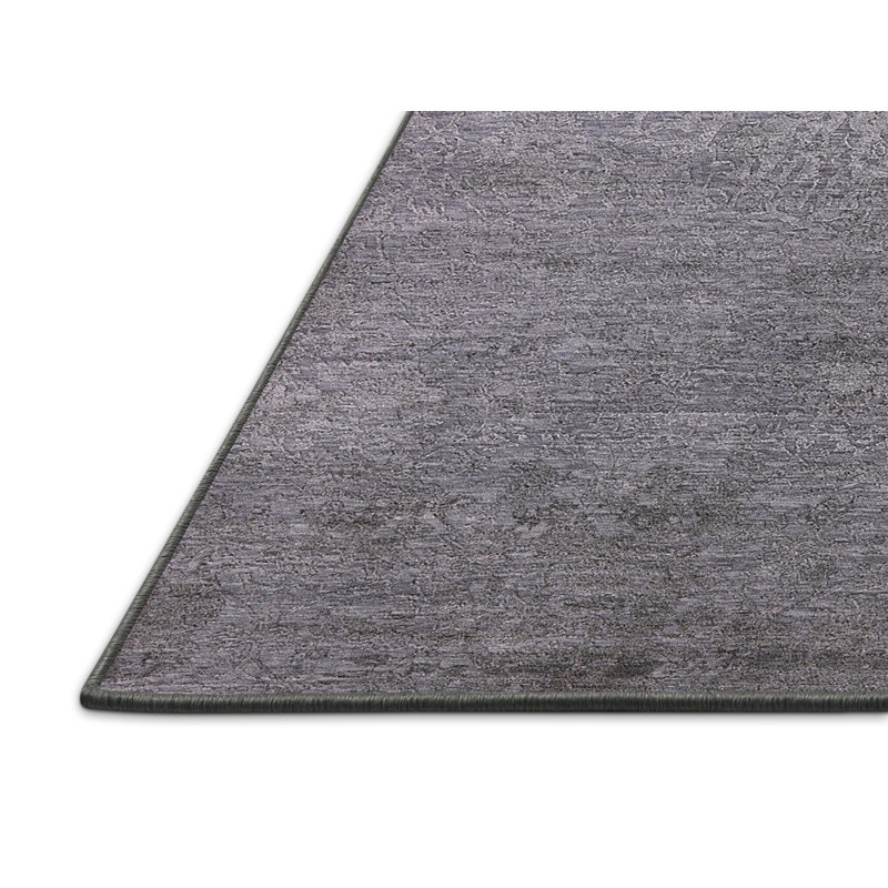 Tapis gris Shakia, Rectangle 6 pi x 9 pi