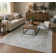 Botwith Vintage Medallion Performance Indoor Area Rug