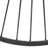 Artistic Matte Black Outdoor Side Table-628770366-628770355