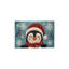 Tapis de porte d'entrée de Noël pour tapis de Noël-442464152