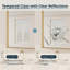 Miroir rectangulaire de salle de bain mural-889374524-889374539