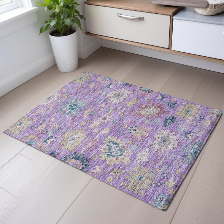 Premium Machine Washable Gurubaksh AMF1154 Global Rug