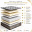 Matelas en mousse à mémoire moyenne de 8 po-17780511