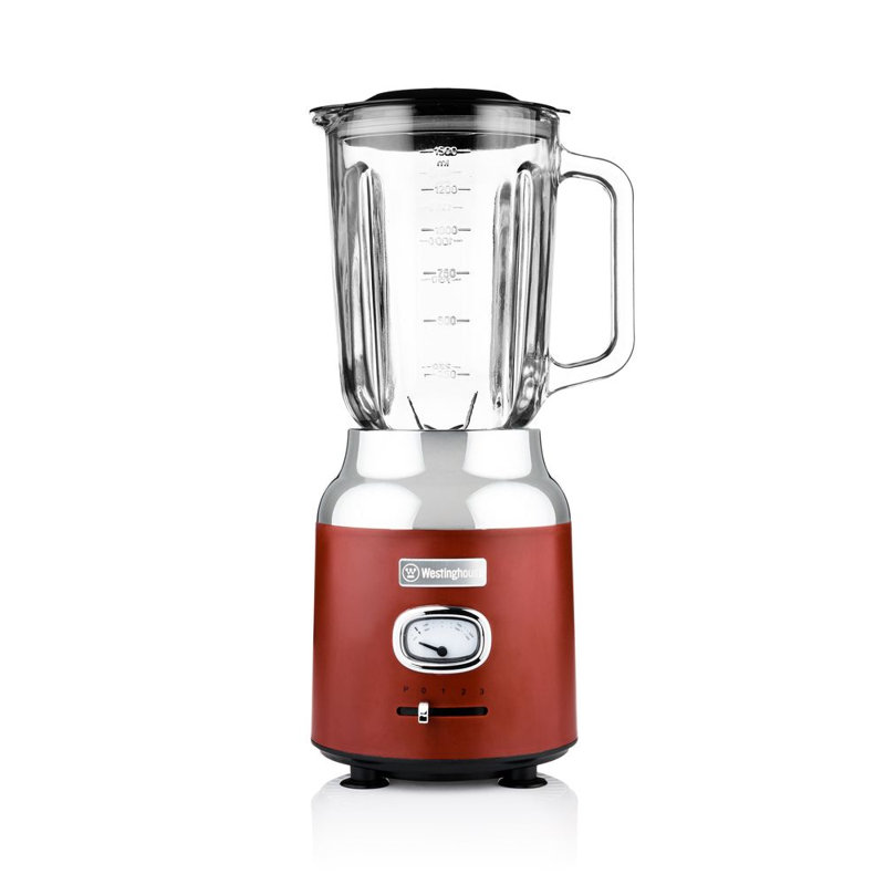 Westinghouse 50oz. Countertop Blender, Red
