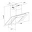 90cm Wall Mount Cooker Hood