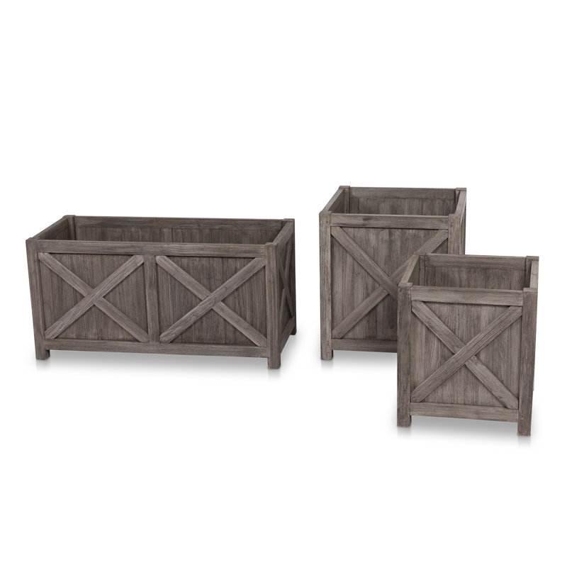 Lakewood Wood Planter, Small