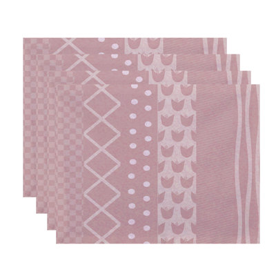 Josefa Polyester Geometric Rectangle Placemat