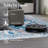 Area Rug 5X7 Vintage Bohemia Large Persian Non-Slip Washable Rug For Living Room Kitchen Bedroom Living Room Flower Design Blue/Beige