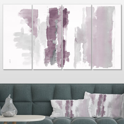 « purple améthyste humides », reproduction d’art à multiples images sur toile