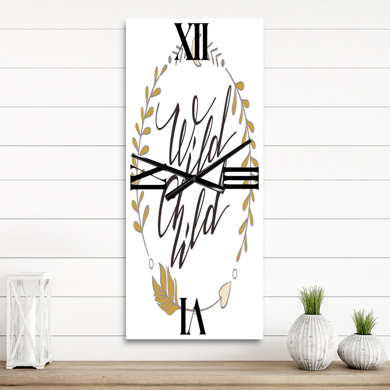Horloge murale, Grand
