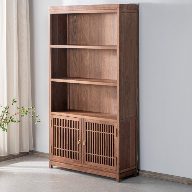 Bibliothèque classique de style américain