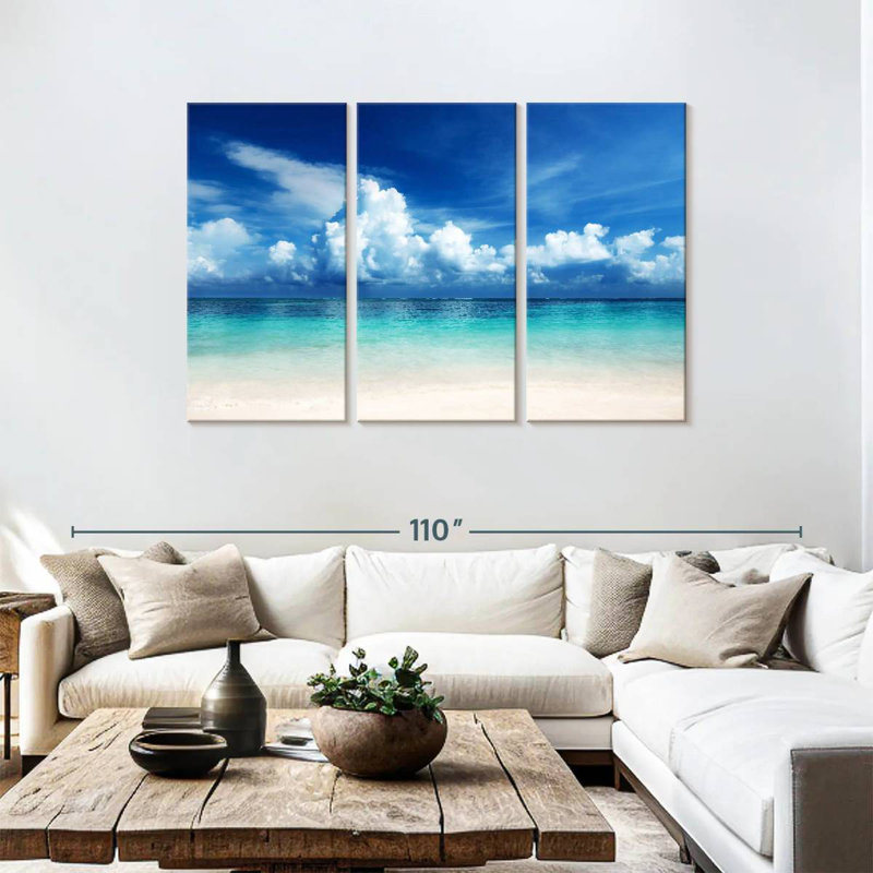 Caribbean Gillard, 48" H x 74" W