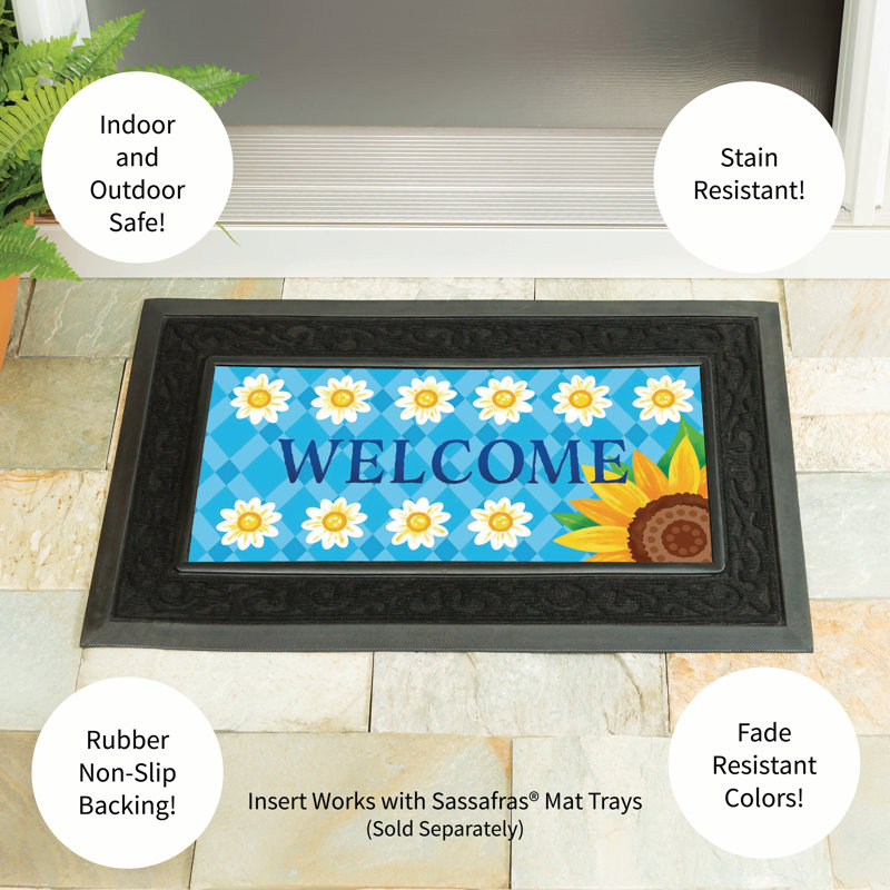 Bless Our Home Sunflowers Sassafras Switch Mat