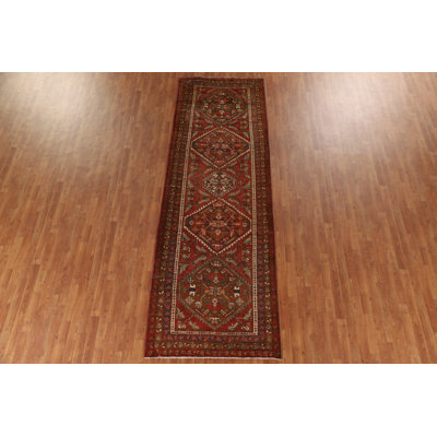 Geometric   Runner Rug 4x12