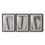 " Paper Slice II " 3 - Pieces Painting Print-2128646211-2128646209