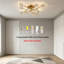 Lustre semi-encastré en cristal 13 lumières-126615061