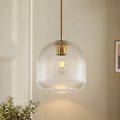 Luminaire suspendu simple 1 lumière