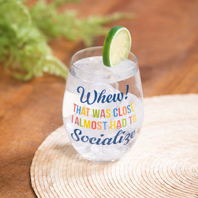 17 oz Verre simple