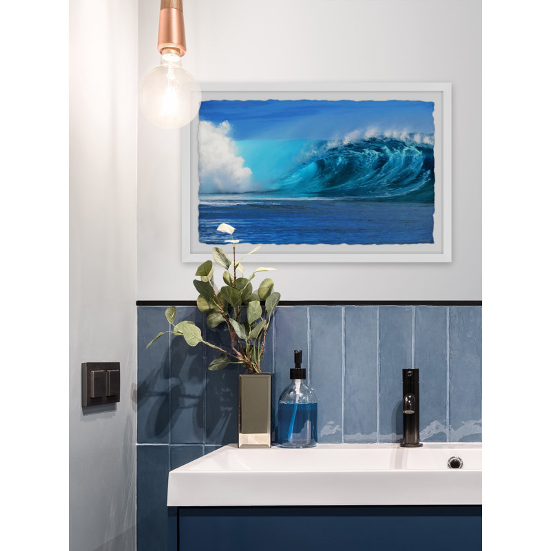 Sea You Soon 1 Piece Single Picture Frame Painting, 20cm H x 30cm W