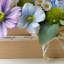 Ornements de fleurs simulées