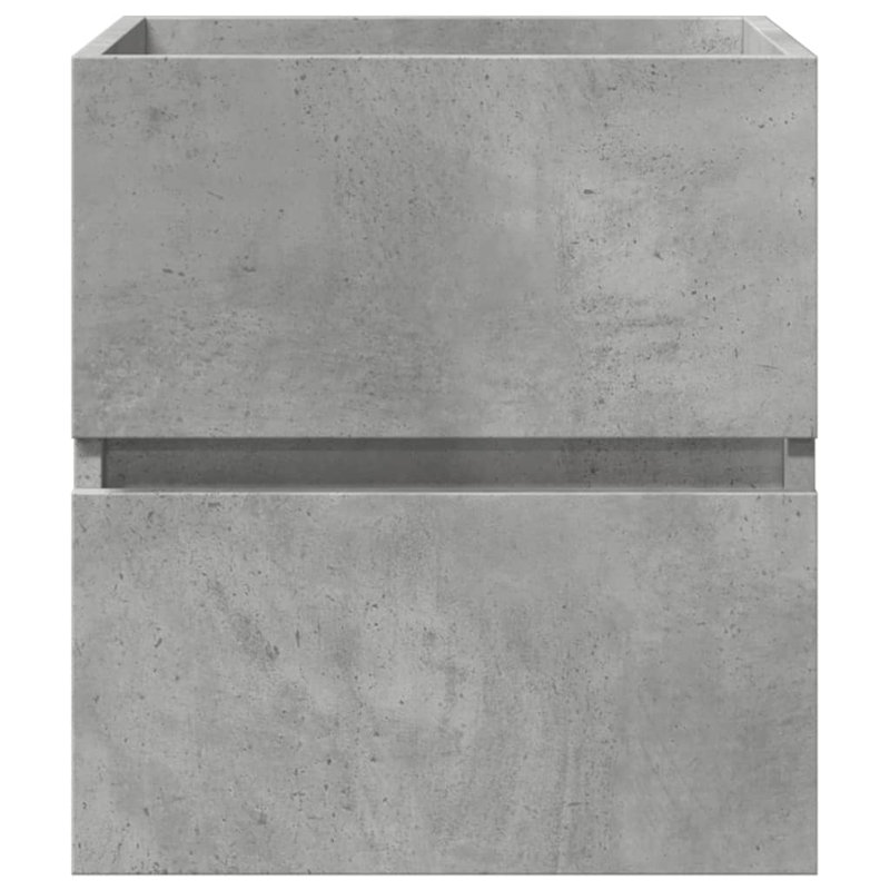 Artema Freestanding Under Sink Cabinet, Concrete Grey
