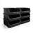 Sorbus 6 Pack Extra Large Open Front Stackable Kitchen Storage Bin – Pantry & Cabinet Organizer-131021684
