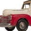 Sculpture de camion de remorquage Adain