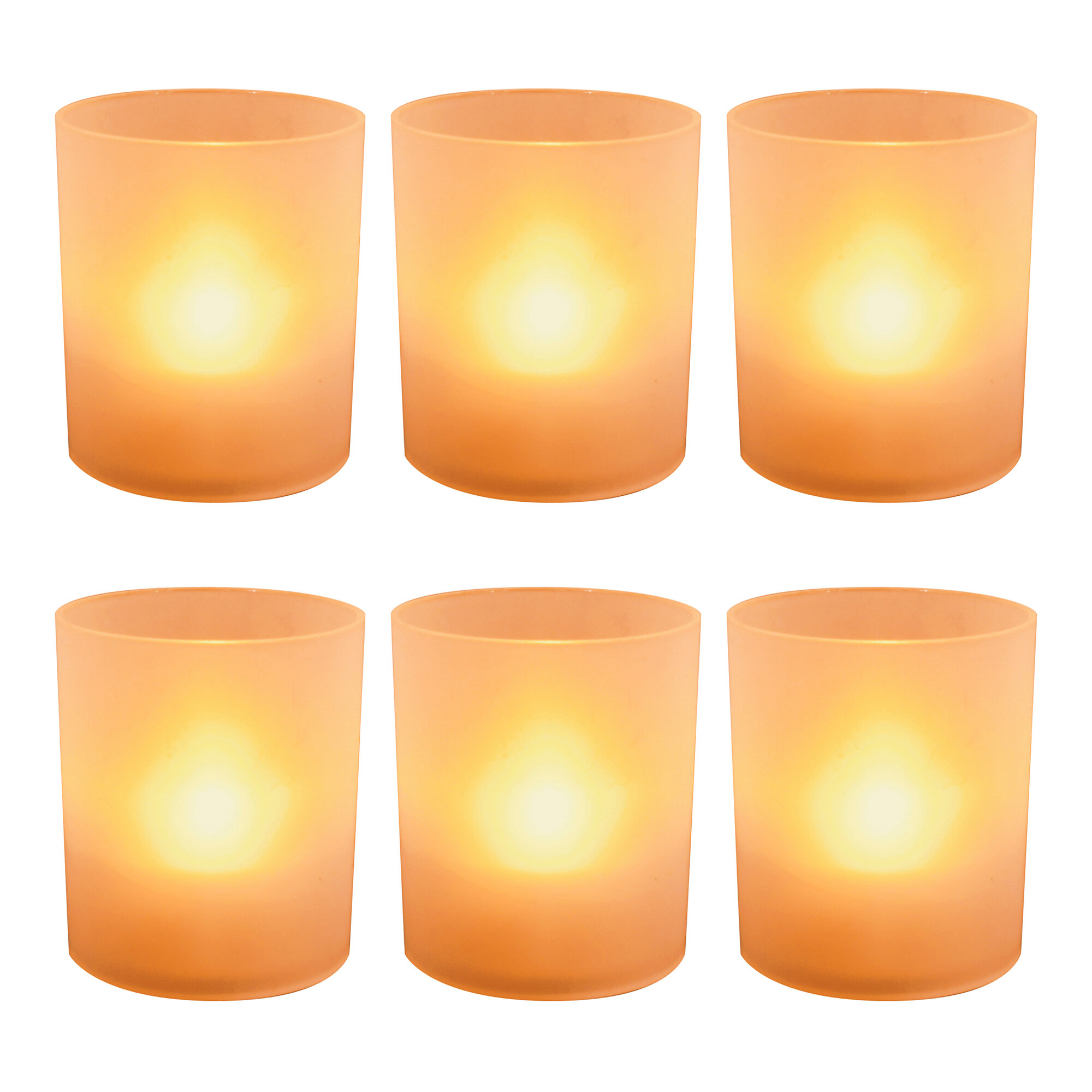 Battery Operated Decorative Lanterns w/ LED Candle - LumaBase