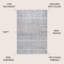 Tapis gris / bleu Bloomington Modern Strie-1464674304